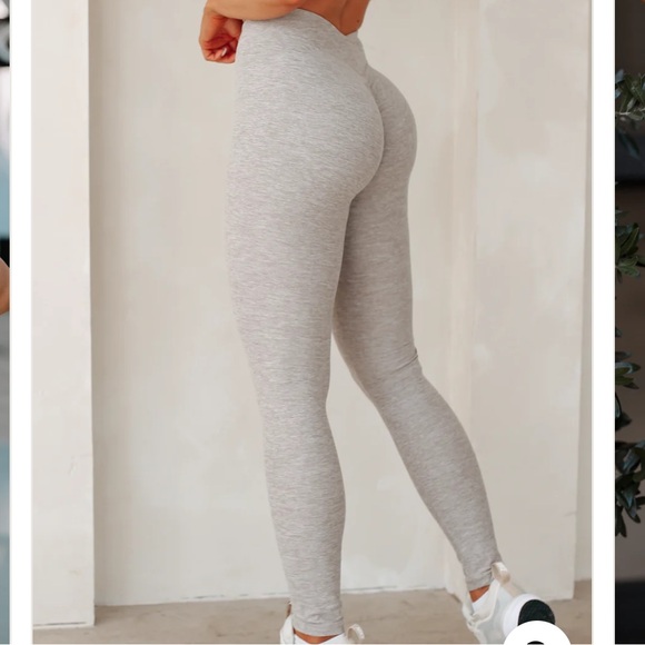 Stacci Athletics Nori Velvet Leggings - Toasted Maroon - Picture 2 of 6